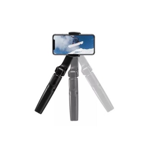 SelfieStick Trepied Telescopic Gimbal + Telecomanda Bluetooth Spigen S610W (Negru)