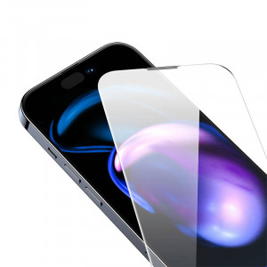 Sticla securizata Baseus Crystal rezistenta la praf 0.3 mm pentru iPhone 14 Pro Max (1buc) SGBL160302 - Img 7