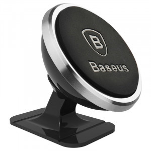 Suport Auto Magnetic Baseus Pentru Smartphone - Argintiu SUGENT-NT0S