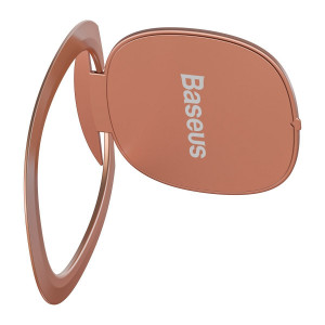 Suport inel Baseus Invisible Ring pentru smartphone-uri (aur roz) 