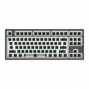 Tastatura Gaming Pro Dark Project / KD87B LTD