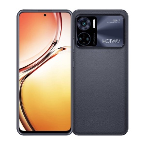 Telefon Mobil Smartphone HOTWAV Note 12 2024, Dual SIM, Ecran 6.8 Inch, RAM 6GB, Memorie 128GB, Camera 48MP (Gri)