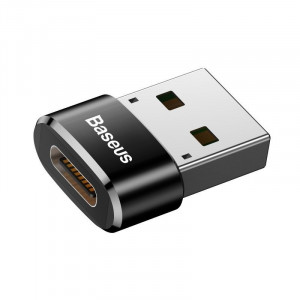 Adaptor USB-C la USB-A Conversie BASEUS 5A (negru) CAAOTG-01