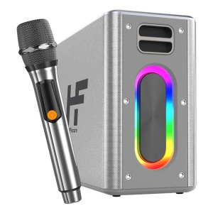 Boxa Portabila Wireless Bluetooth HiFuture Music Box 100W + 2 Microfone