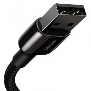 Cablu Incarcare Rapid Baseus Tungsten Gold USB la Lightning 2.4A