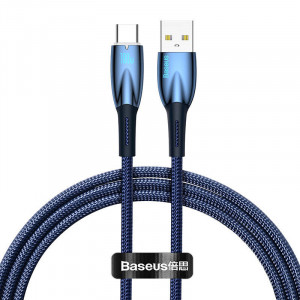 Cablu incarcare rapid USB la USB-C Baseus Glimmer Series 100W