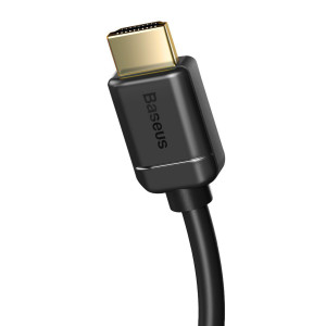 Cablu HDMI Baseus 2.0 4K 30Hz, 3D, HDR, 18Gbps, 8m (negru) CAKGQ-E01