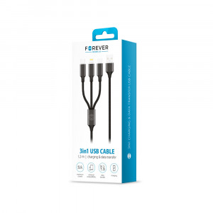 Cablu incarcare Forever 3in1
