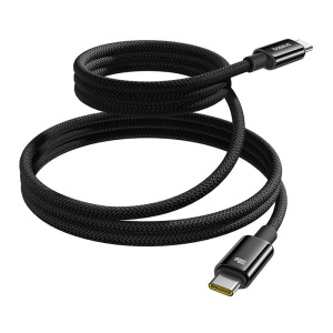 Cablu Incarcare Rapid Magnetic Baseus USB Tungsten Gold USB-C la USB-C 100W 1m (Negru) P10319805111-00