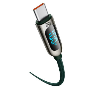 Cablu Incarcare Rapida USB-C la USB-C Baseus Display 100W 2m