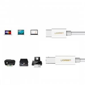 Cablu USB-C la cablu imprimanta