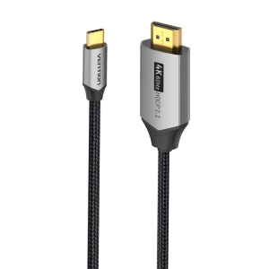 Cablu USB-C la HDMI 2.0 Vention CRBBH 2m, 4K 60Hz (Negru)