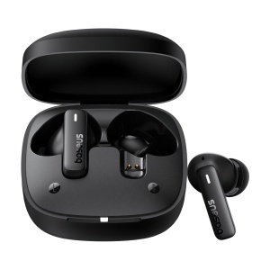 Casti Wireless Bluetooth 5.3 In Ear Baseus Bowie E19 TWS ENC IPX5 (Negru)