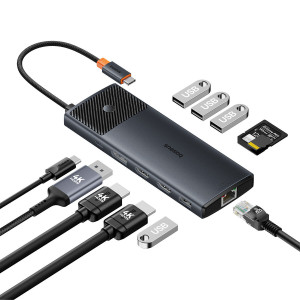 Hub Multifunctional USB 11in1 Baseus Metal Gleam seria II