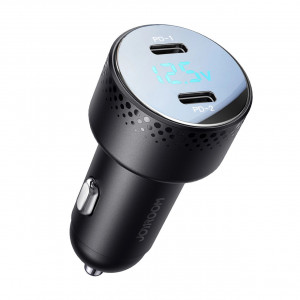 Incarcator Auto Rapid Joyroom JR-CCD02, Dual-Port 2 x USB-C 70W