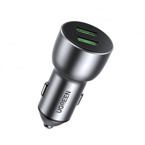 Incarcator Auto Rapid UGREEN QC 3.0, 2xUSB, 36W