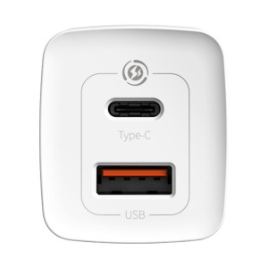 Incarcator rapid de calatorie Baseus GaN2 Lite USB+C 65W EU (alb) CCGAN2L-B02 - Img 5