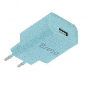 Incarcator USB Bioio 2.4A albastru