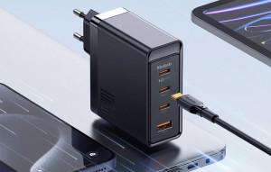 Incarcator telefon rapid de retea GaN McDodo GAN 3xUSB-C + USB, 100W 