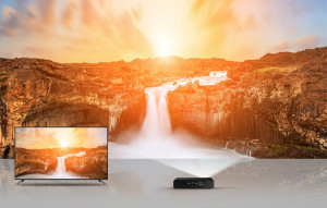 Mini proiector portabil wireless BYINTEK R15 4K 3D