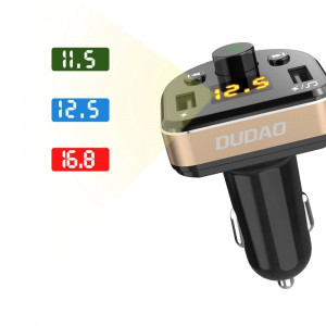 Modulator FM Bluetooth Auto Dudao R2Pro 3in1