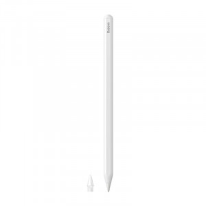 Stilou Stylus Capacitiv Baseus Smooth Writing Pentru Telefon/Tableta (Alb) SXBC020102