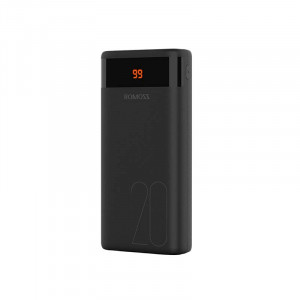 Powerbank Romoss Ares 20, 20000mAh intrari micro USB, USB-C, Lightning, iesire 2X USB (negru) - Img 6