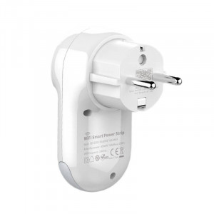 Priza Wi-Fi inteligenta LDNIO SEW1058, cu functie de lumina de noapte (alba) - Img 2