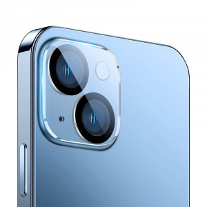Protector de lentile Baseus 0.3 mm pentru iPhone 14/14 Plus (2 buc) SGQK000702 - Img 4