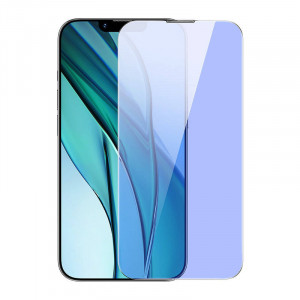 Sticla securizata anti-lumina albastra 0.4mm pentru iPhone 14 Plus/13 Pro Max Baseus SGKN010202 - Img 4