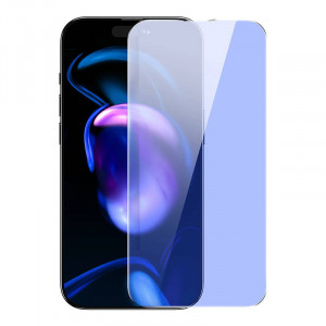 Sticla securizata Baseus Anti-lumina albastra 0.3 mm pentru iPhone 14 Pro Max (2 buc) SGBL080302 - Img 5