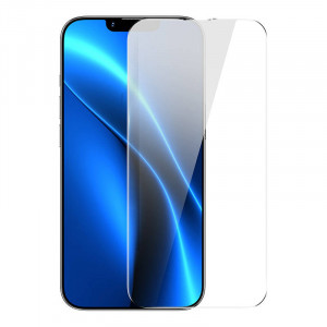 Sticla securizata Baseus Crystal 0.3 mm pentru iPhone 14 Plus/13 Pro Max (2 buc) - Img 1
