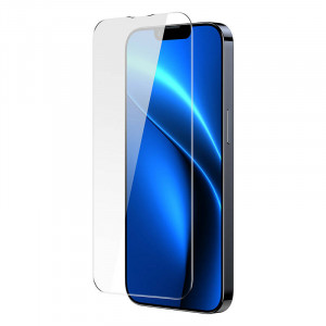 Sticla securizata Baseus Crystal 0.3 mm pentru iPhone 14 Plus/13 Pro Max (2 buc) - Img 5
