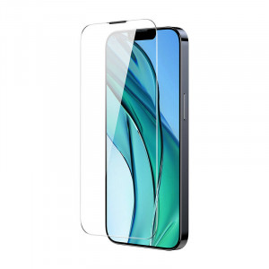 Sticla securizata Baseus Crystal rezistenta la praf 0.3 mm pentru iPhone 14 Plus/13 Pro Max (2buc) SGBL170202 - Img 6