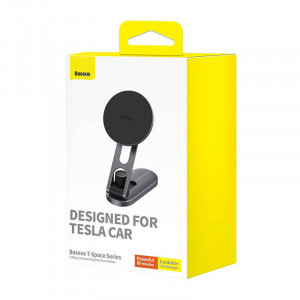 Suport Auto Magnetic Tesla Baseus T-Space pentru bord