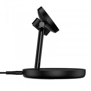 Incarcator wireless inductie multifunctional BASEUS Swan 3 in 1 20W