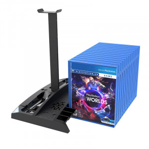 Suport multifunctional iPega PG-P4009 pentru PS4 si accesorii (negru) - Img 3