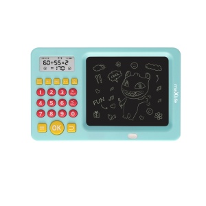 Tabla de Scris cu Calculator Pentru Copii Maxlife MXWB-01 (Albastru)