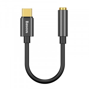 Adaptor Audio Baseus L54 USB-C + Mini Mufa 3.5 mm (negru) CATL54-01