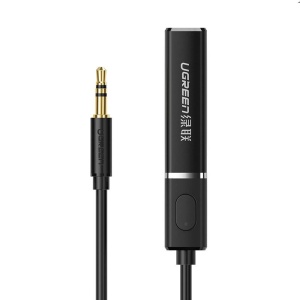 Adaptor Bluetooth 5.0 Audio Wireless Transmitator Ugreen, Mini Mufa 3.5 mm Negru (40761 CM107)