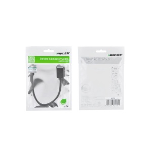 Adaptor Video Micro HDMI la HDMI UGREEN 20134, 20cm (negru)