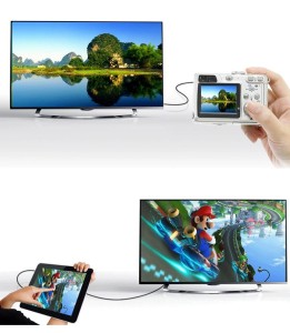 Adaptor HDMI Mini la HDMI UGREEN 20137, 22cm (negru)