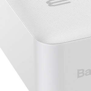 Baterie Externa Powerbank Baseus Bipow 30000mAh, 15W (Alb) PPBD050202