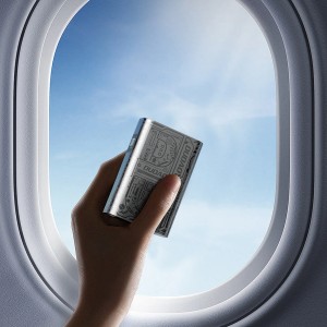 Baterie Externa Powerbank Dudao K20 USB-A / USB-C 10000mAh 22.5W - argintiu