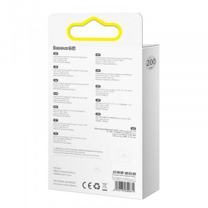 Cablu de date rapid BASEUS Crystal Shine USB-C la USB-C 100W 480Mbps flash charging 2m (albastru) CAJY000703 - Img 7