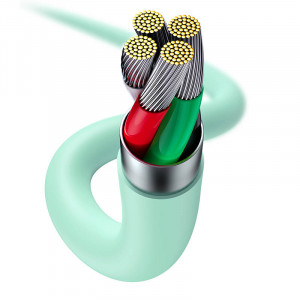 Cablu Incarcare Rapida BASEUS Jelly USB la Lightning 2.4A 1.2m