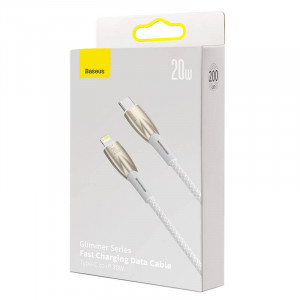 Cablu incarcare USB-C la Lightning Baseus Glimmer, 20W