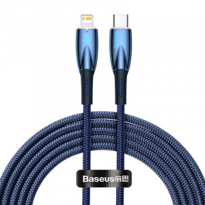 Cablu incarcare USB-C la Lightning Baseus Glimmer 20W