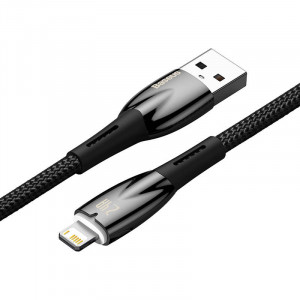 Cablu incarcare USB la Lightning Baseus Glimmer 2.4A