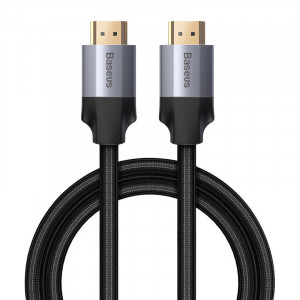 Cablu HDMI Baseus Enjoyment Series, 4K, 0.75 m (negru/gri) WKSX000113 - Img 1